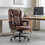 Cyrelle+Ergonomic+Executive+Chair+350LB+Big+and+Tall+Heavy+Duty+Design,High+Back+Lumbar+Back+Support-1863306221