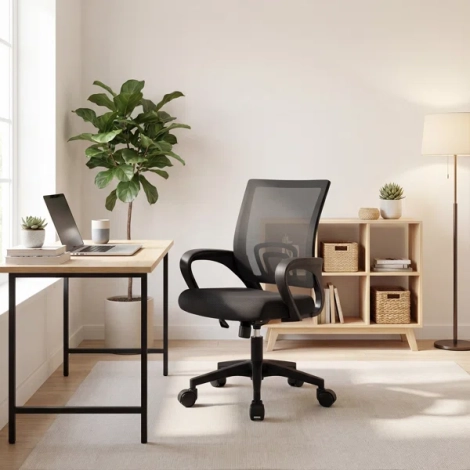 Ergonomic+Swivel+Home+Office+Chair+Adjustable+Lumbar+Support,+Height,+and+Tilt+Function,+Comfortable+Design+for+All-Day+Productivity-98598237